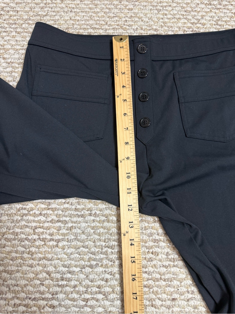 Halara DayStretch High Waisted Patch Pocket Pants in Black XL Tall - Picture 7 of 9